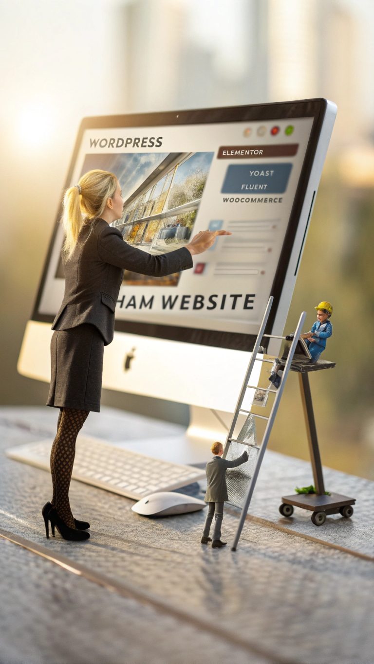 طراحی سایت حرفه‌ای با HAMWebsite