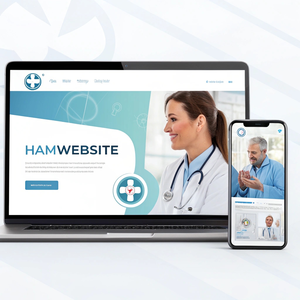 طراحی سایت اختصاصی برای پزشکان و کلینیک‌ها با دکتر وب HAMWebsite